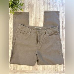 Lands' End Women's Gray corduroy Jeans
